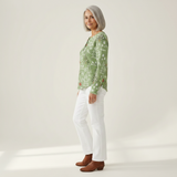 Joan — Jumper with Christmas Tree Motif