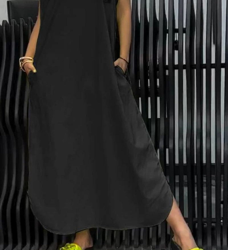 Emer — Shoulder Strap Suspender Dress