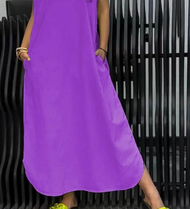 Emer — Shoulder Strap Suspender Dress