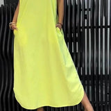 Emer — Shoulder Strap Suspender Dress