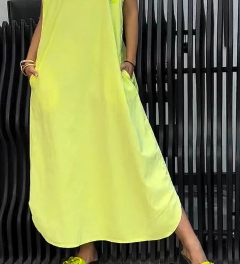 Emer — Shoulder Strap Suspender Dress