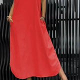 Emer — Shoulder Strap Suspender Dress