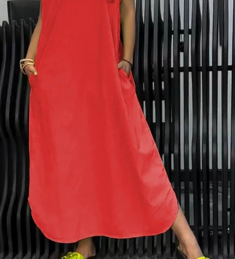 Emer — Shoulder Strap Suspender Dress