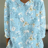 Sarah — Serene Bloom Blouse