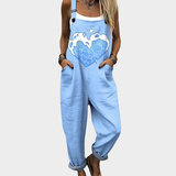 Lucy — Comfortable Printed Overall