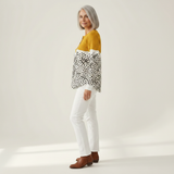 Susan — Cardigan with Norwegian Pattern