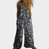 Kathleen — Flowing Printed Jumpsuit