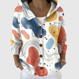 Rachel — Comfortable Knitted Hoodie Cardigan