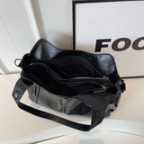 Claire — Dual Zipper Large Capacity Shoulder Bag