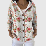 Mairéad — Comfortable Knitted Hoodie Cardigan
