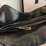 Claire — Dual Zipper Large Capacity Shoulder Bag