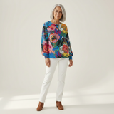 Daisy — Jumper with Large Colourful Flowers