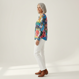 Daisy — Jumper with Large Colourful Flowers