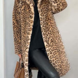Linda — Leopard Long Jacket