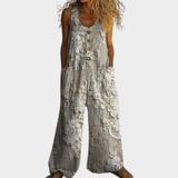 Lily — Flowing Printed Jumpsuit