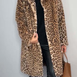 Linda — Leopard Long Jacket