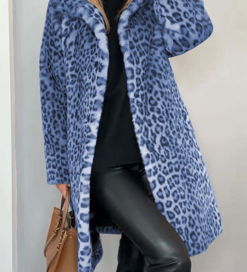 Linda — Leopard Long Jacket