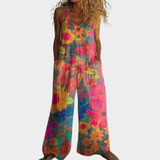Sheila — Flowing Printed Jumpsuit
