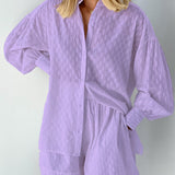 Úna — Lightweight Blouse and Shorts Set