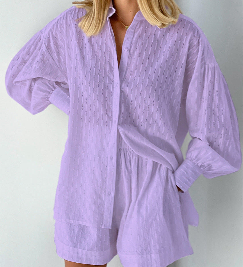 Úna — Lightweight Blouse and Shorts Set