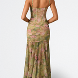 Síle — Long Dress with Corset