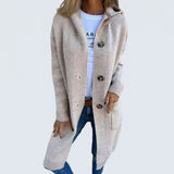 Kathleen — Cosy Hooded Cardigan