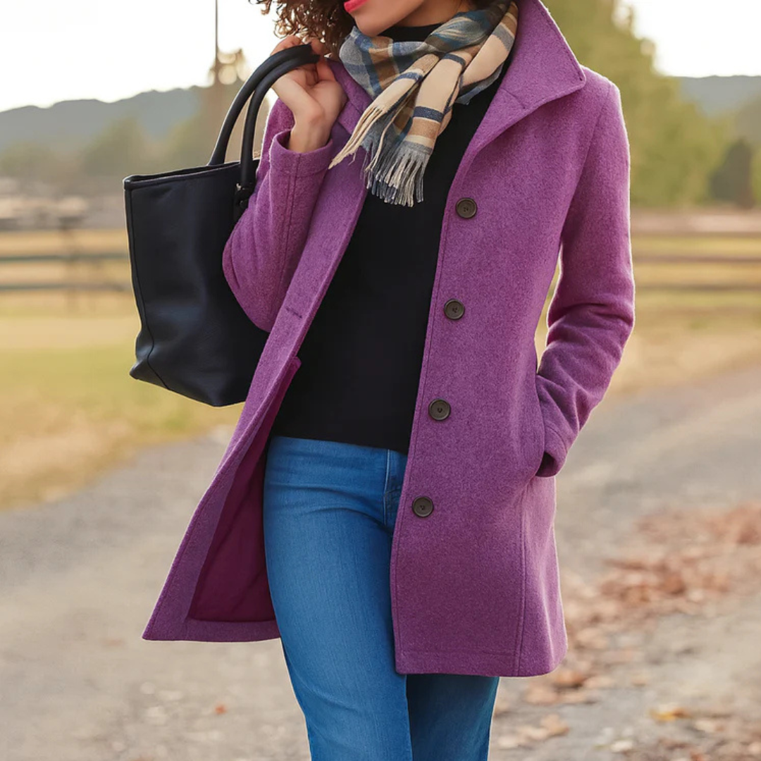 Emily — Coat with One Button