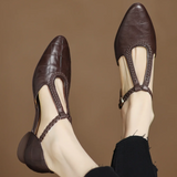 Aoife — Leather Mary Janes