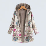 Aisling — Floral Fleece Jacket