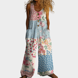 Ivy — Flowing Printed Jumpsuit