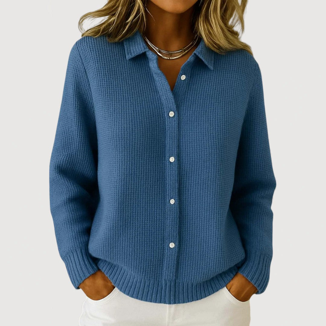 Maeve — Halise – Button Knitted Cardigan