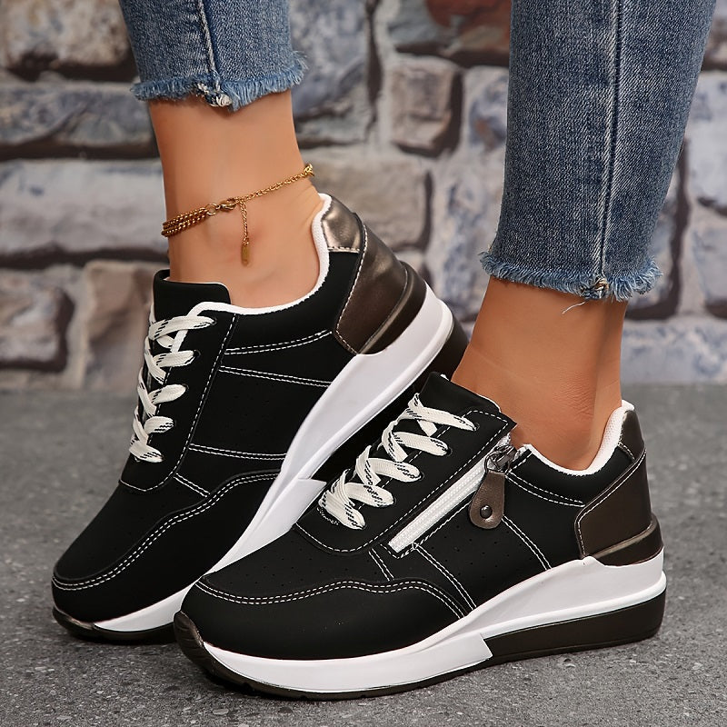 Maura — Zip-Up Orthopedic Trainers