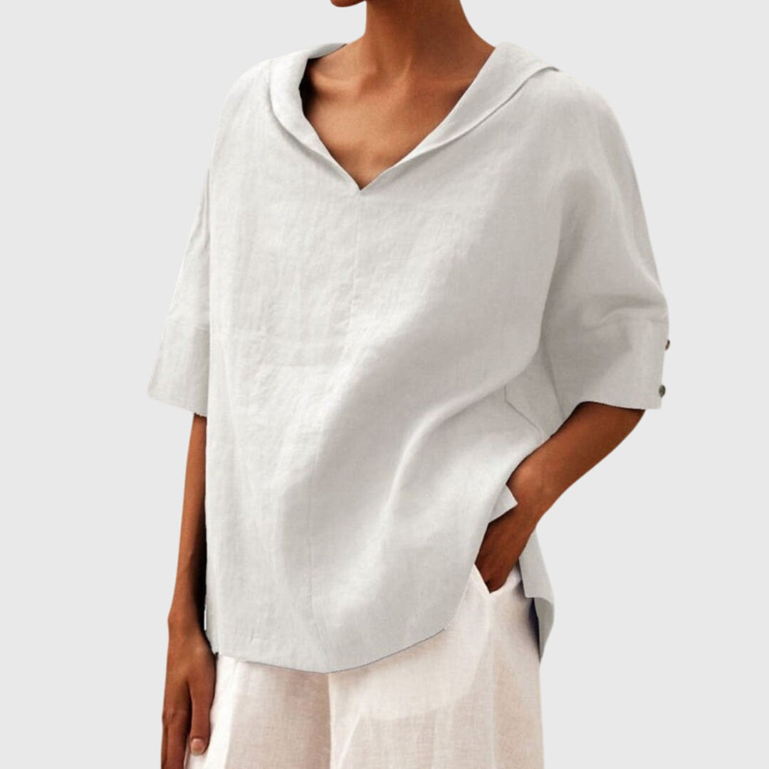 Louise — Casual Loose-Fit Blouse