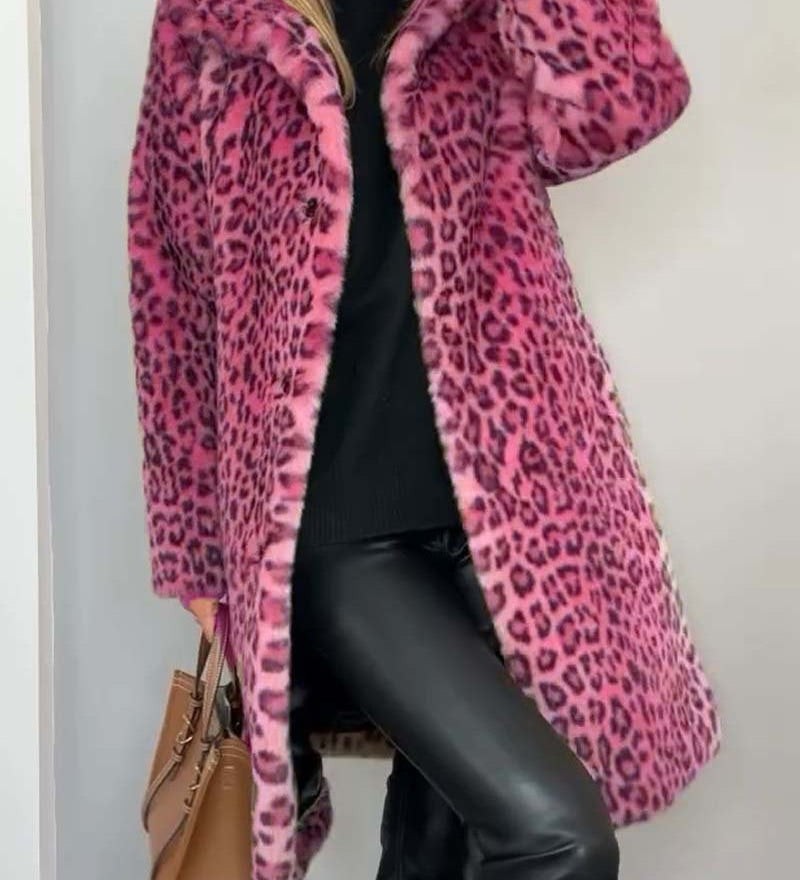 Linda — Leopard Long Jacket