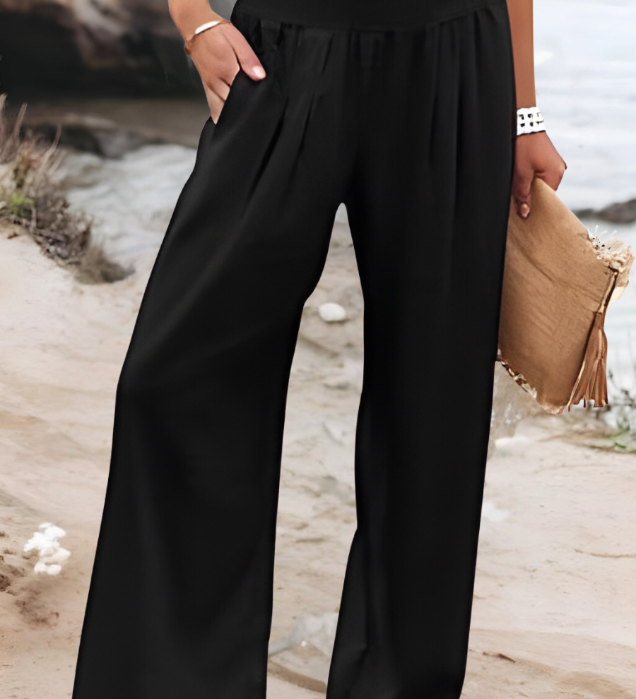 Sinéad — Wide Beach Trousers