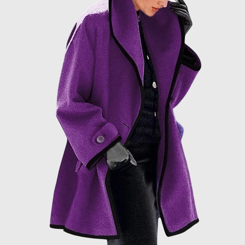Monica — Elegant Fashionable Fleece Jacket