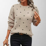 Iseult — Polka-Dot Knitted Jumper