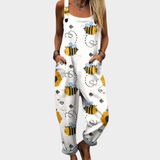 Jennifer — Comfortable Printed Overalls