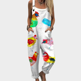 Síle — Comfortable Printed Overalls