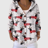Katie — Comfortable Knitted Hoodie Cardigan