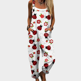 Jessica — Comfortable Printed Overall
