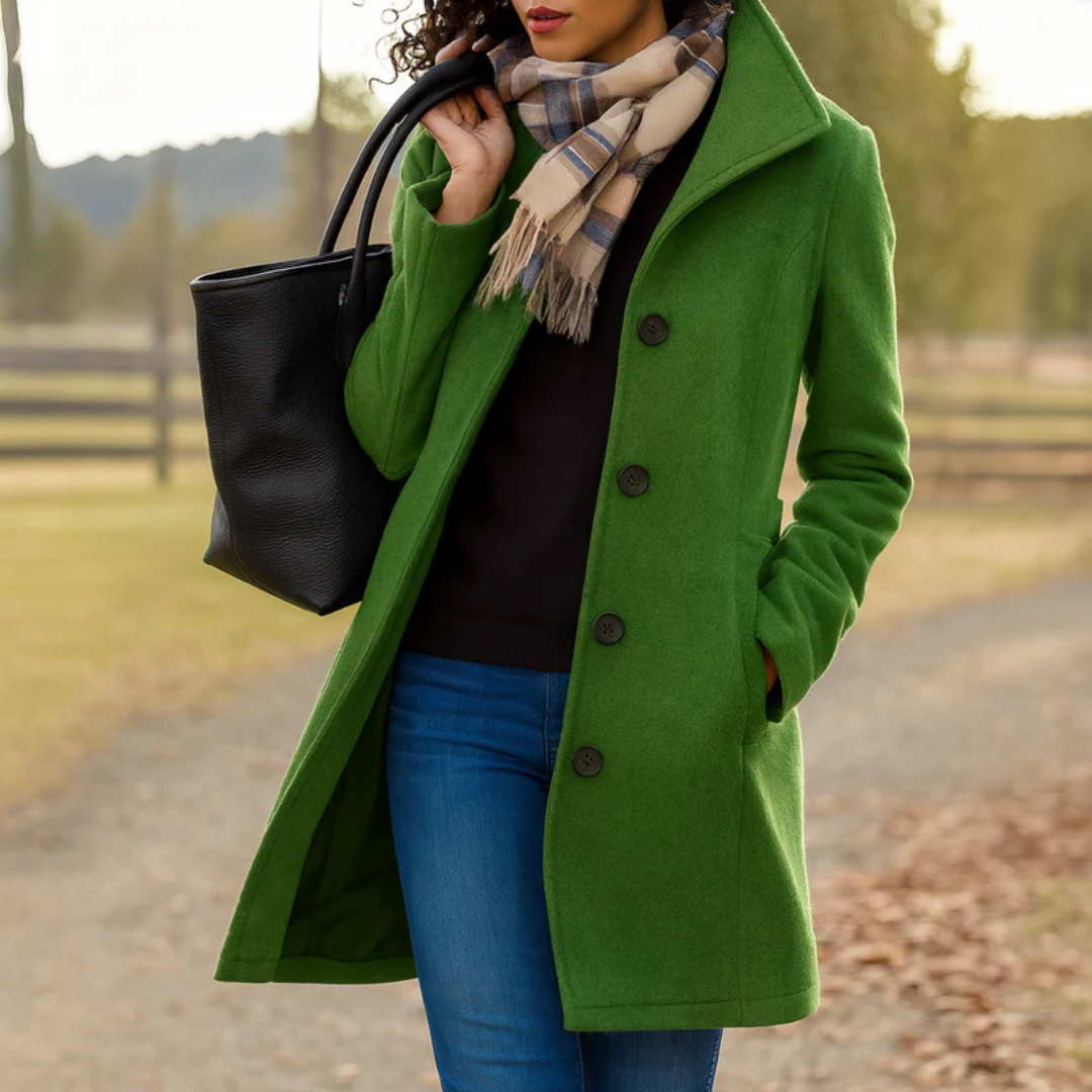Emily — Coat with One Button