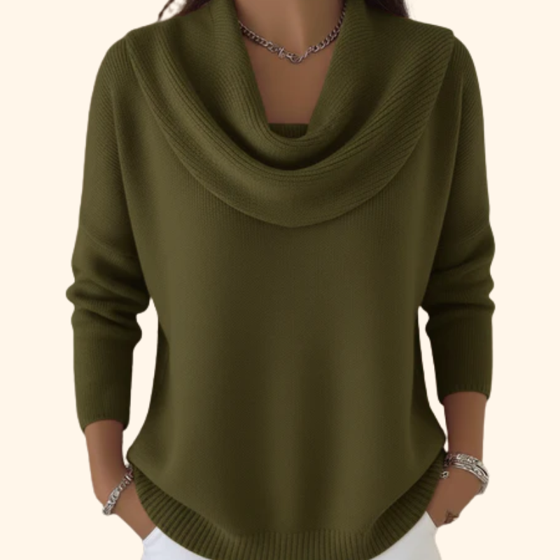 Fíadh — Cowl-Neck Jumper
