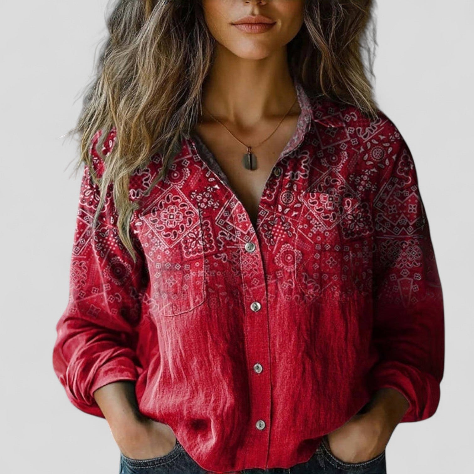 Órlaith — Comfortable Blouse Shirt