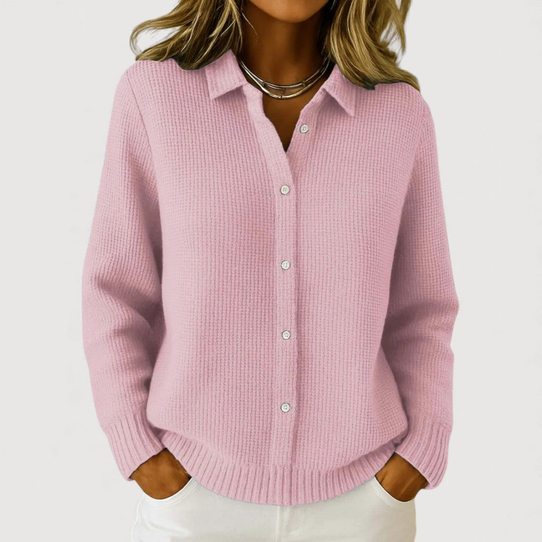 Maeve — Halise – Button Knitted Cardigan