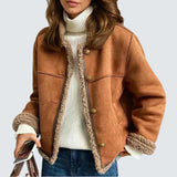 Deirdre — Buttoned Sheepskin Jacket