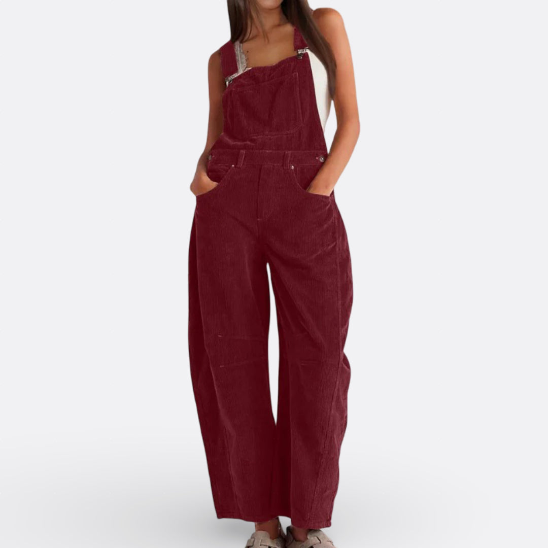 Olivia — Fluid Wide Leg Jumpsuit