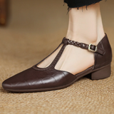 Aoife — Leather Mary Janes