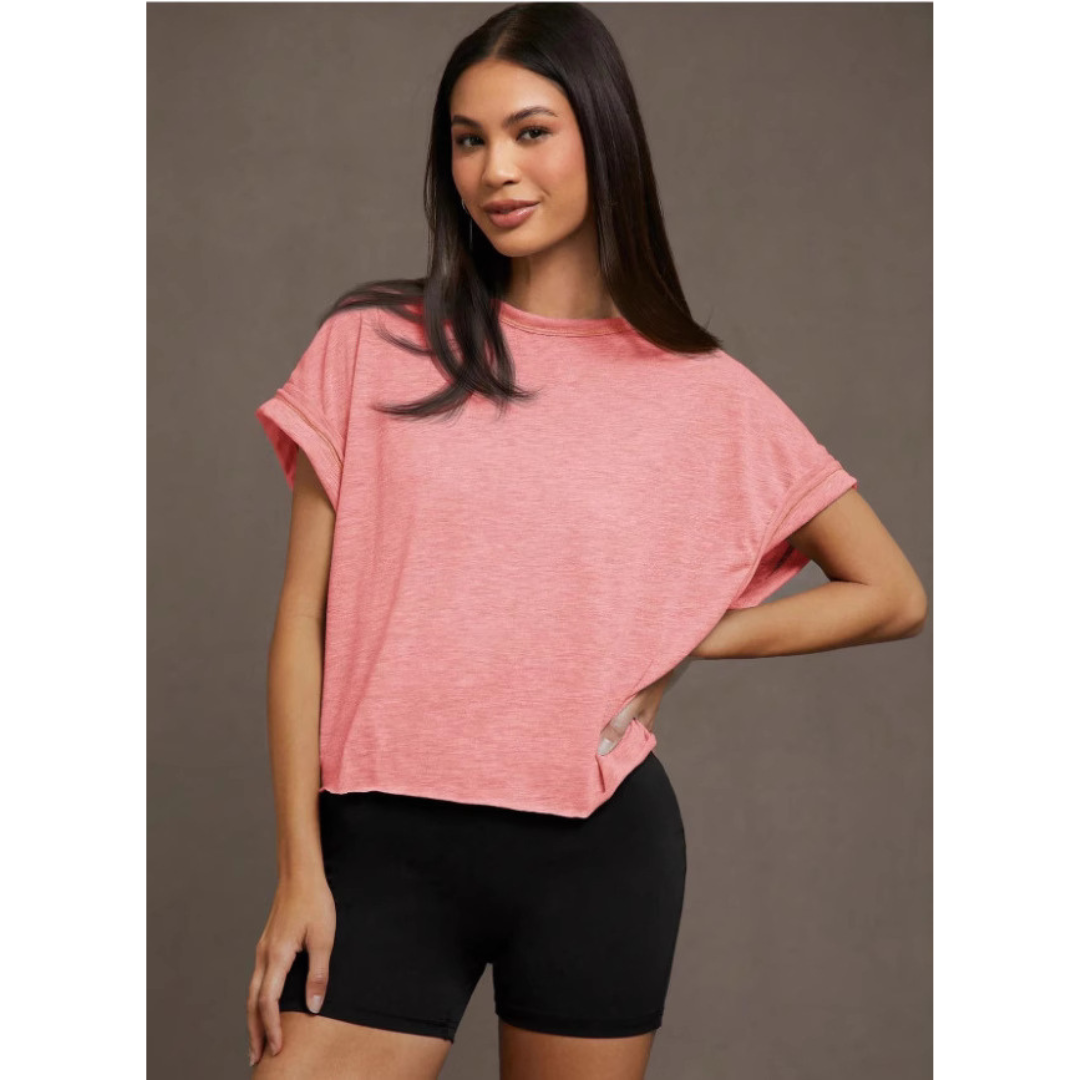 Chloe — Women Everyday Cut Out Hemline Womenswear Top