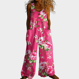 Alice — Flowing Printed Jumpsuit